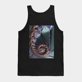 Fluorescent Spiral Tank Top